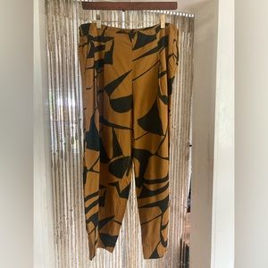 Masai side zip trousers